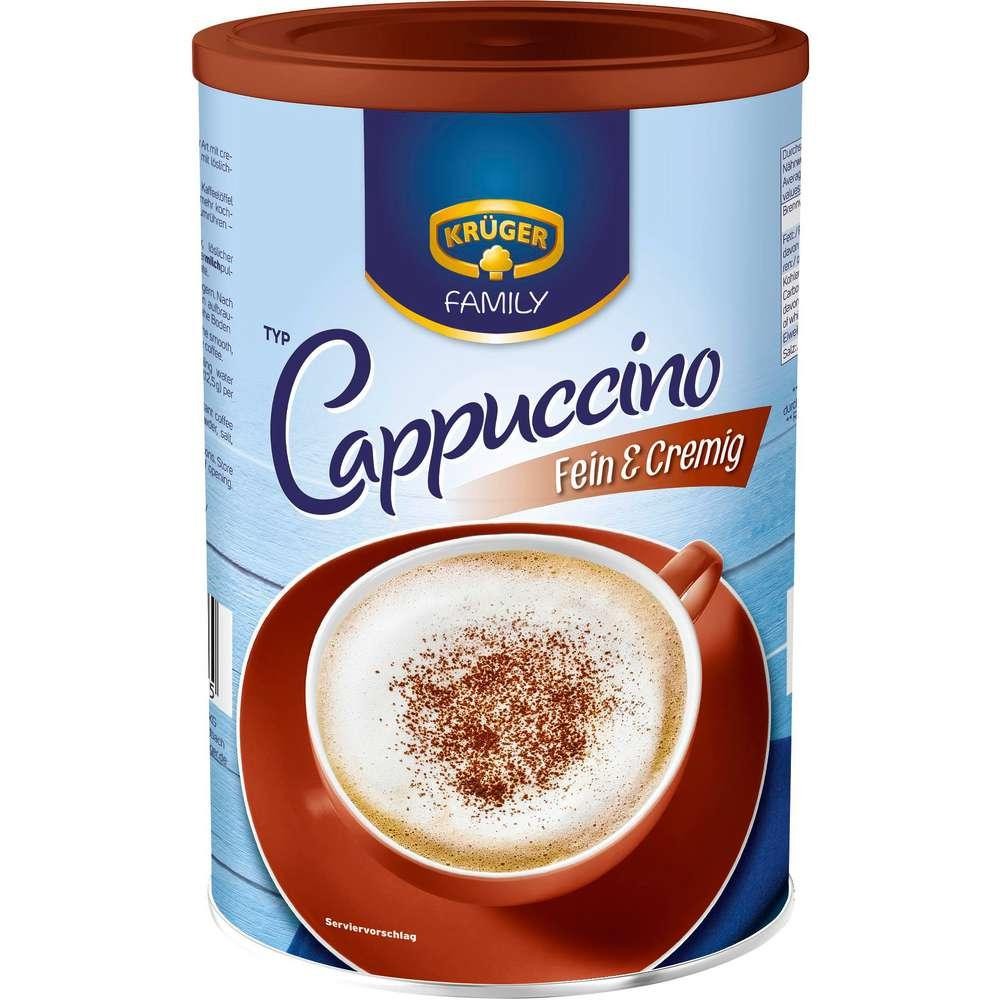Cappuccino, fine & creamy