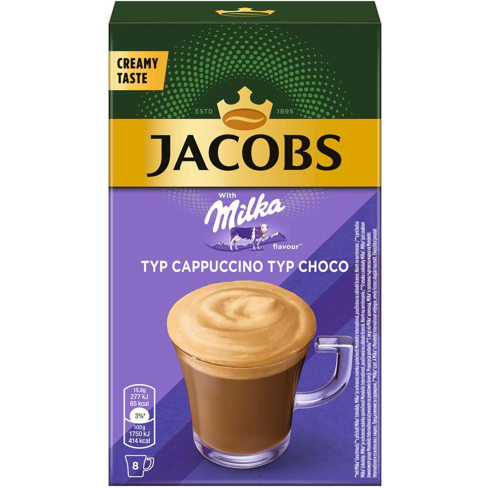 Cappuccino Milka Sticks