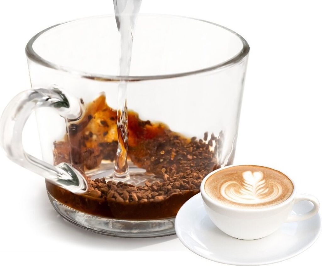 Cappuccino Pulver Löslicher Kaffee Instant Pulver 1 kg
