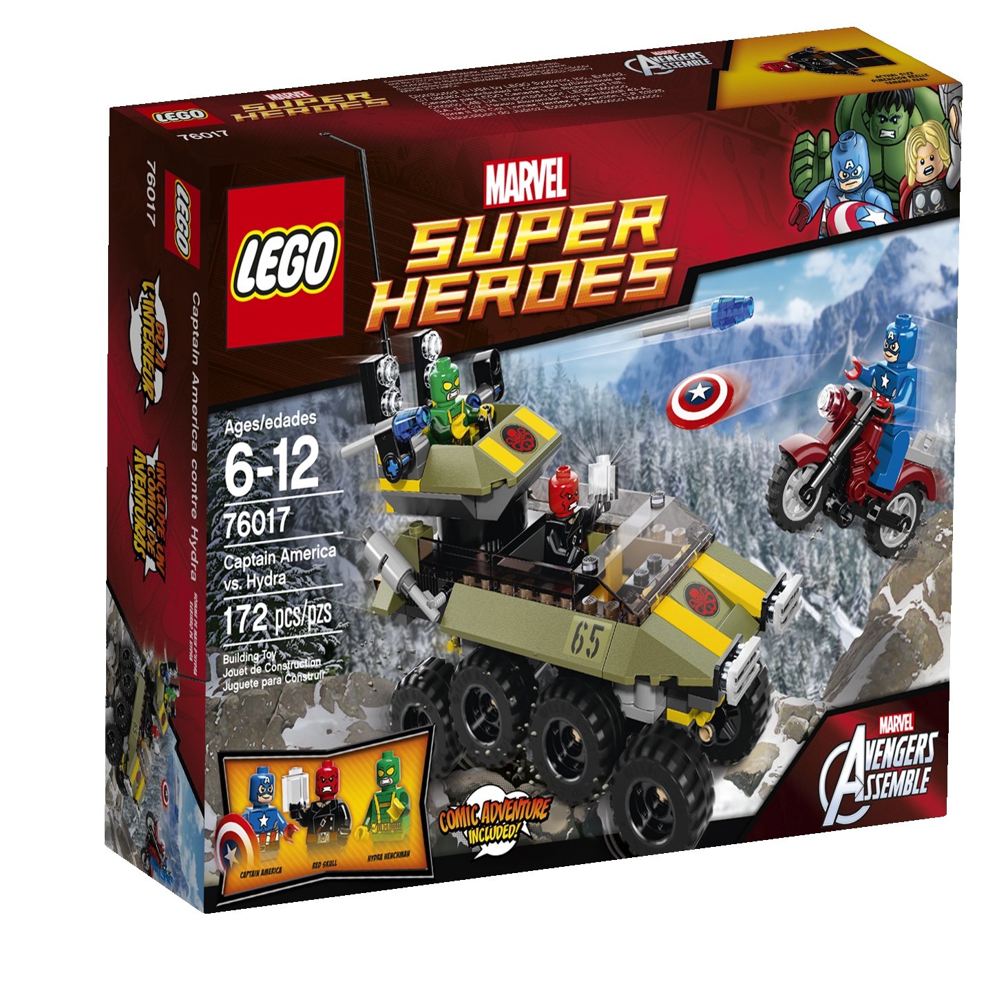 Captain America Vs Hydra Lego Super Heroes Set