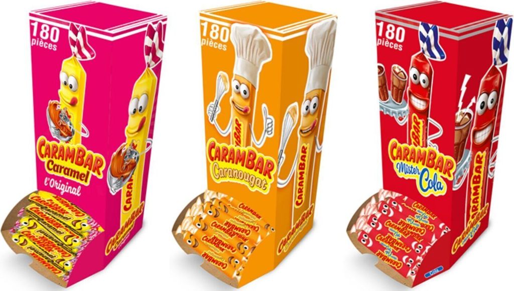 Carambar - caramel- Carambar nougat - Cola