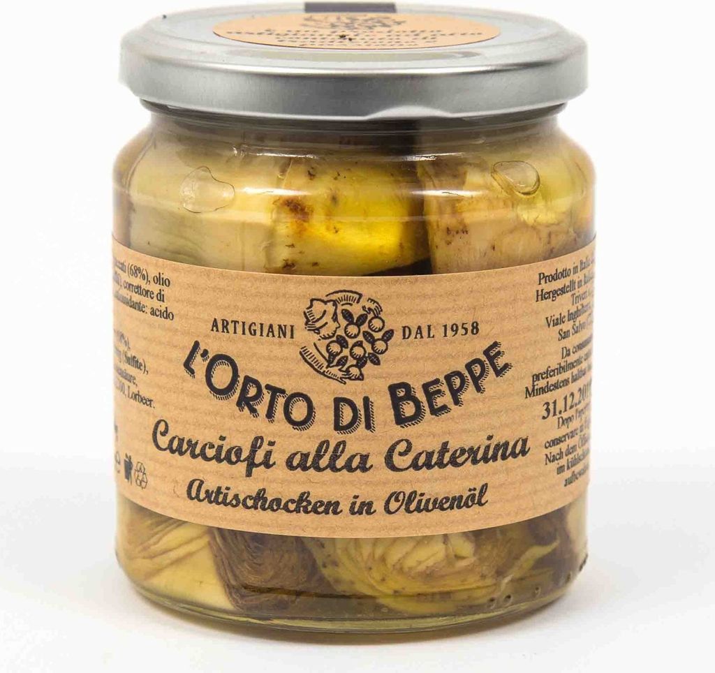 Carciofi alla Caterina Artichokes 314 ml. - Lorto di Beppe