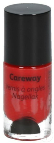 Careway nail polish Poppy Red bottle 8ml