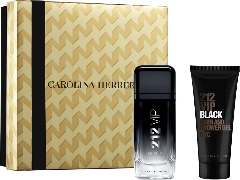 CAROLINA HERRERA 212 VIP Black gift set for men