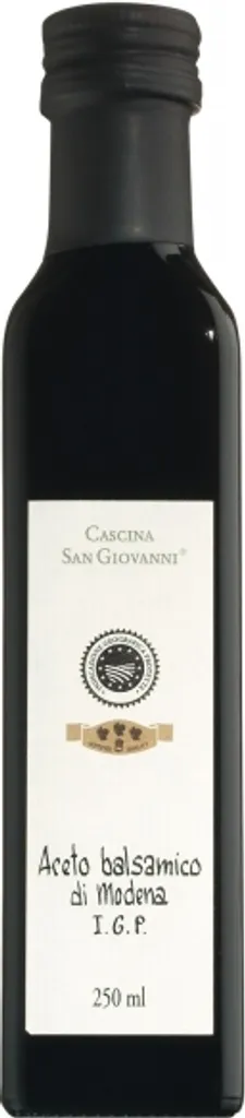 Cascina San Giovanni Aceto Balsamico di Modena I.G.P. / aged balsamic vinegar 250 ml.
