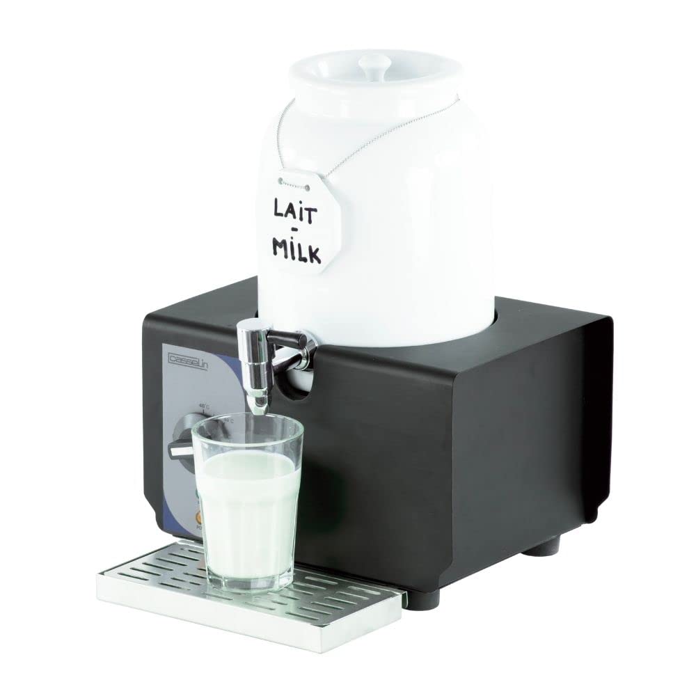 Casselin CDLPC4 Hot Milk Dispenser, Porcelain, 4 L