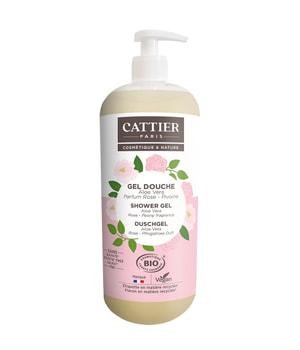 Cattier Shower Gel Aloe Vera, Rose - Peony Scent