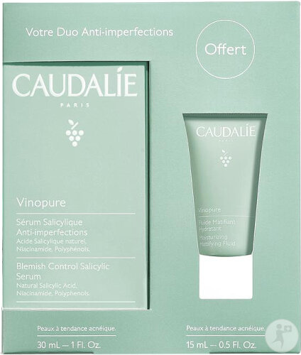 Caudalie Gift Set Vinopure Duo Anti-Imperfections 2 products