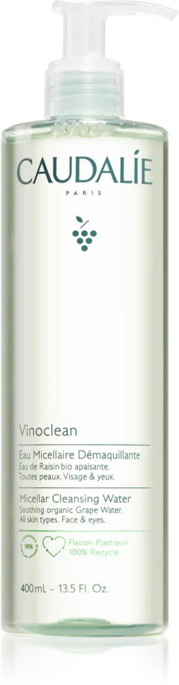 Caudalie Vinoclean micellar cleansing water for face and eyes