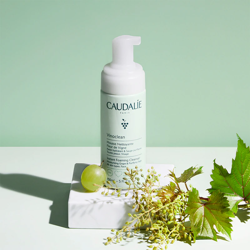 Caudalie Vinoclean cleansing foam for all skin types