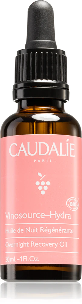 Caudalie Vinosource-Hydra nourishing oil for the skin for the night