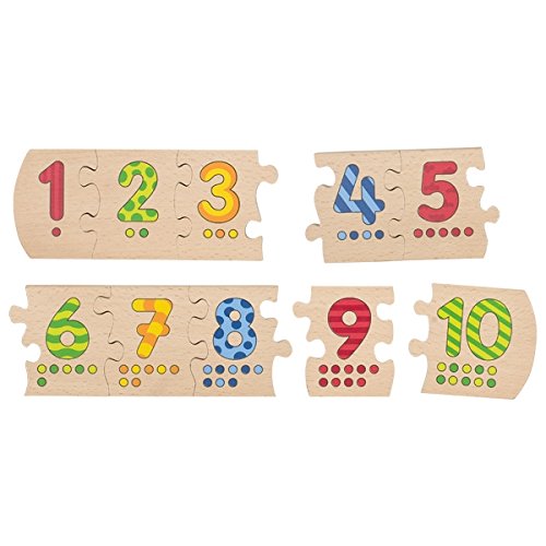 Cause 1 - 10 Wooden Number Puzzle