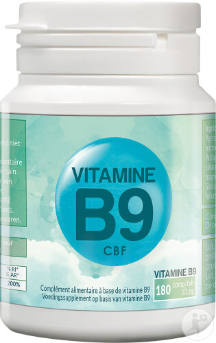 CBF Vitamin B9 tablets 180