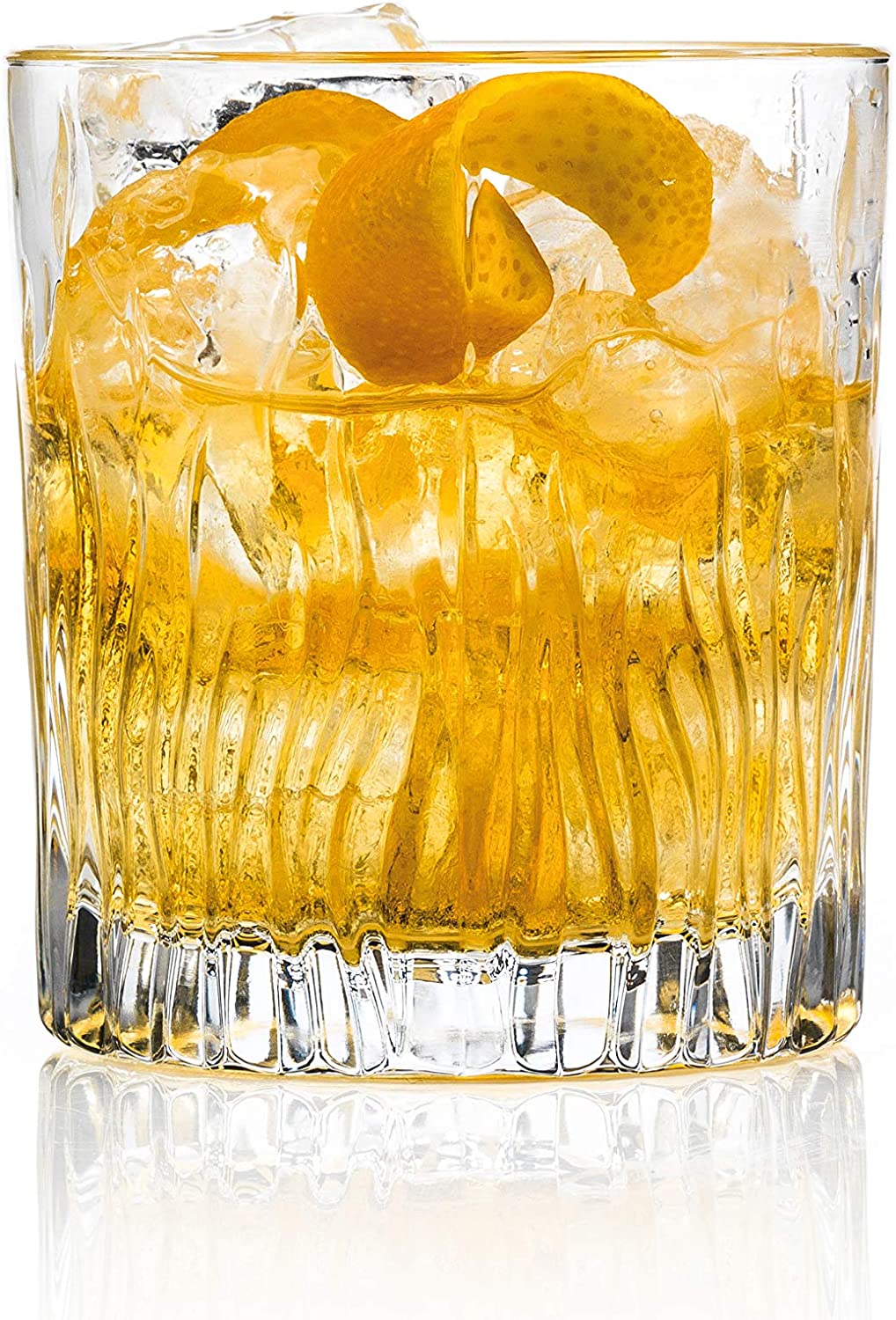 Rcr Fire Glasses, Glass, Transparent, Set 6 pcs, 4 cl