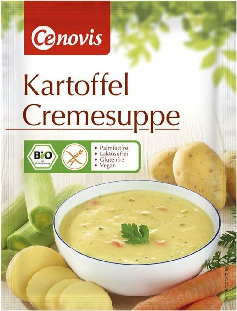Cenovis potato cream soup - 48g x 12 - pack of 12 PU