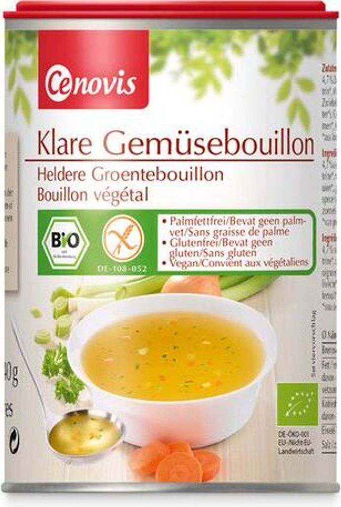 Cenovis Clear Vegetable Bouillon-- 240g x 6 - 6-pack VPE