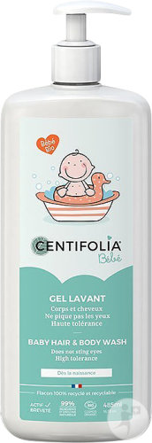 Centifolia Baby Cleansing Gel Body and Hair Pump Bottle 485ml