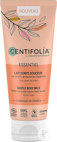 Centifolia Essentiel Gentle Body Milk Organic Shea Butter All Skin Types Tube 200ml