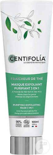 Centifolia Fraicheur De Thé 3In1 Purifying Organic Peeling Mask Tube 100ml