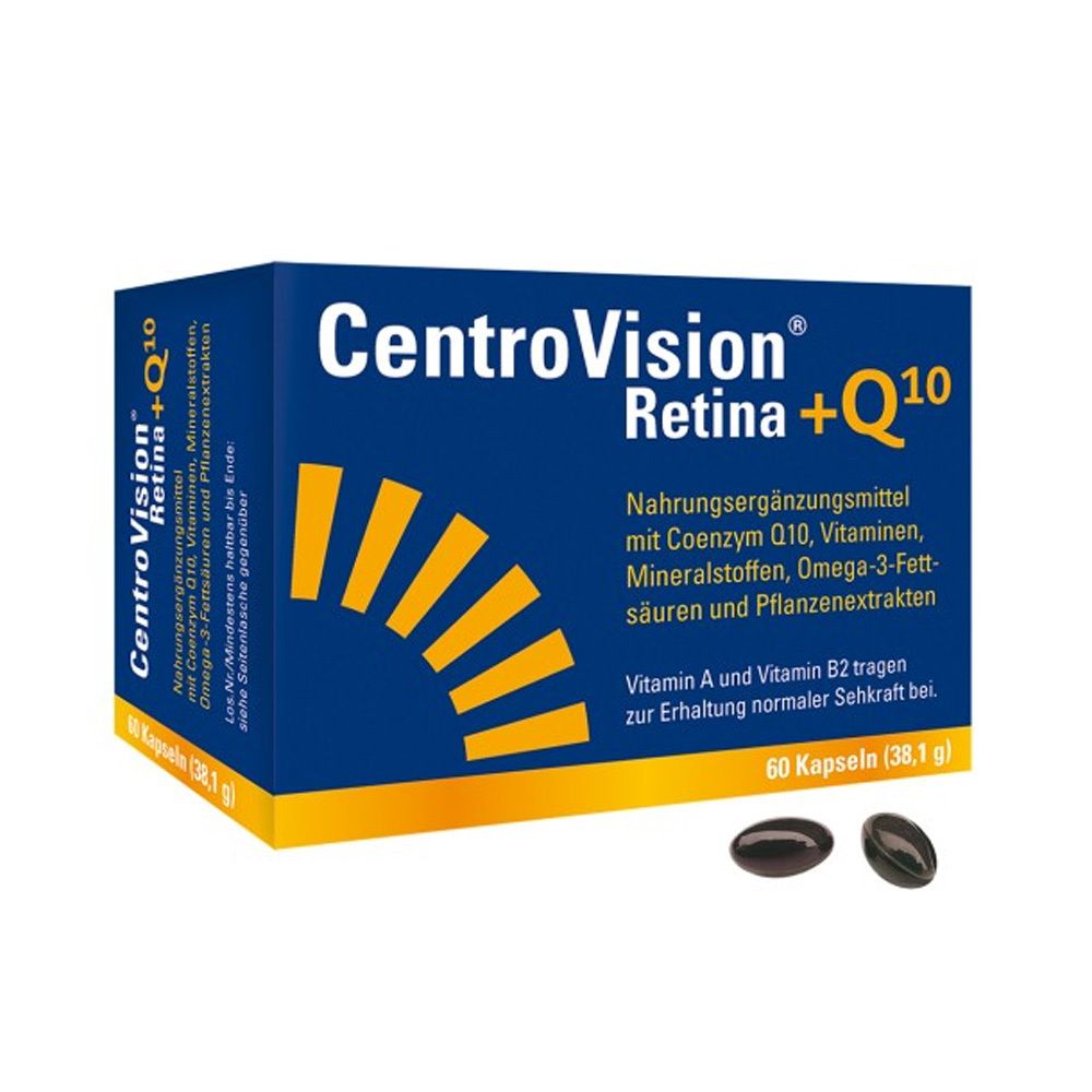 Centrovision® Retina + Q10 capsules, 60 st
