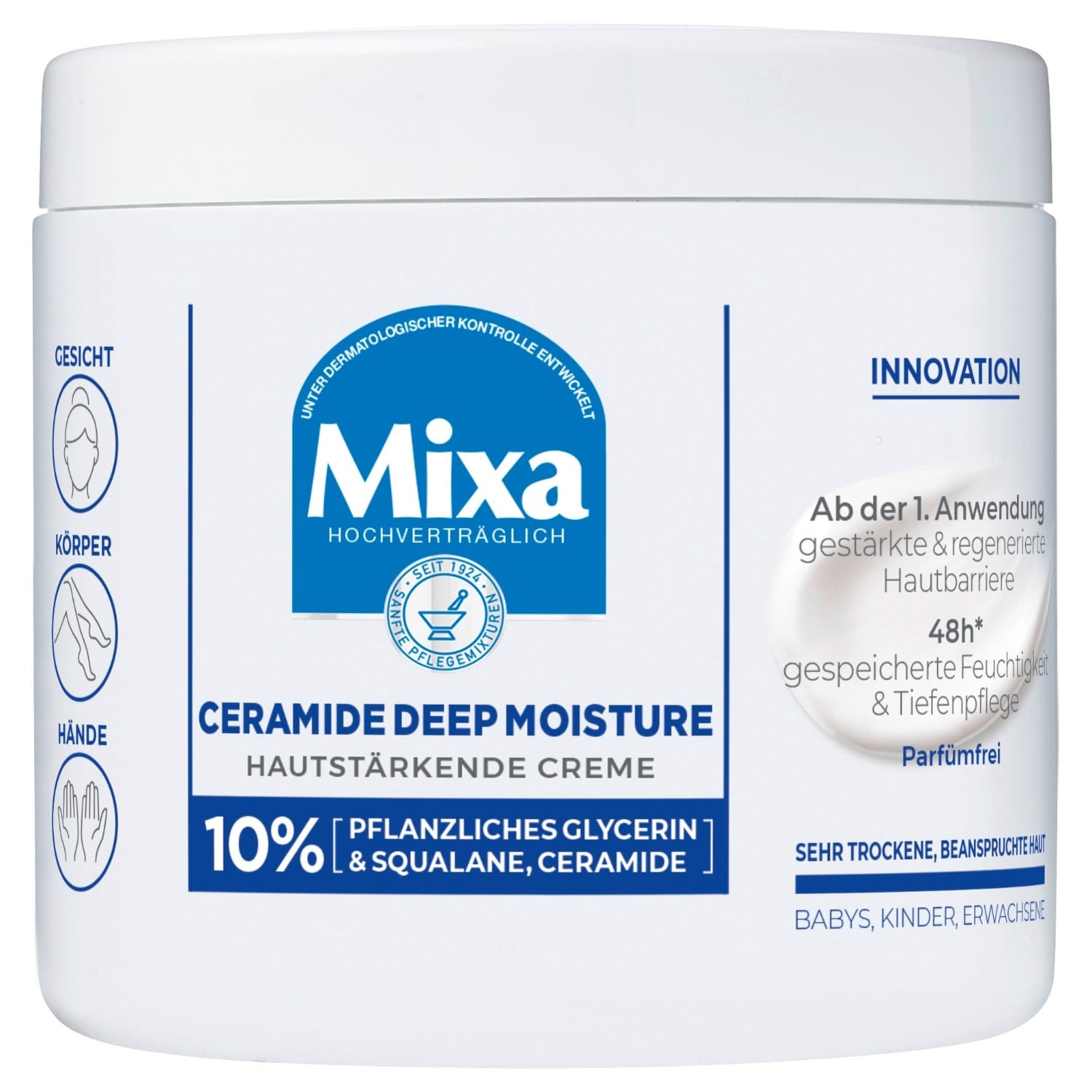 Mixa Ceramide Deep Moisture Skin Strengthening Cream