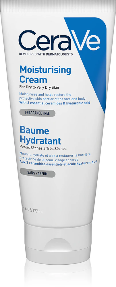 CeraVe Moisturizers moisturizing face and body cream for dry and very dry skin