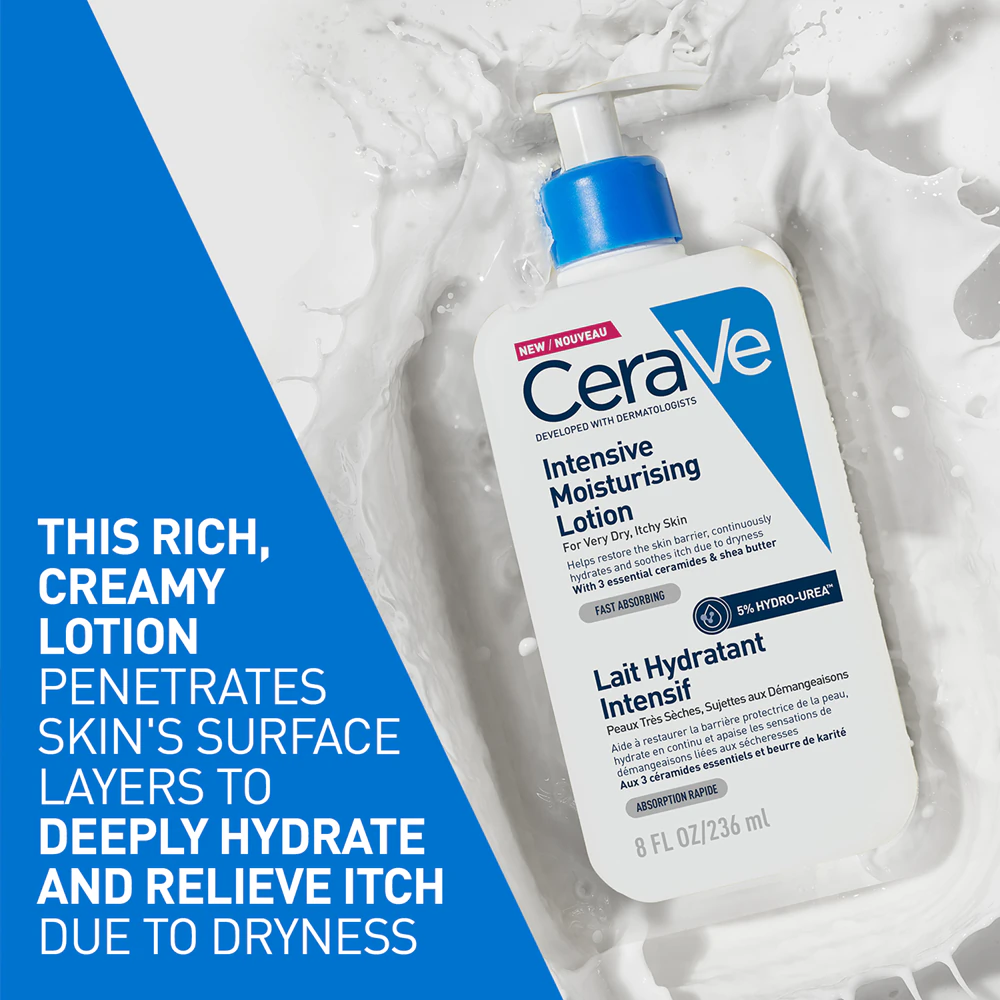 CeraVe Moisturizers Intensive Moisturizing Lotion moisturizing milk for dry and itchy skin