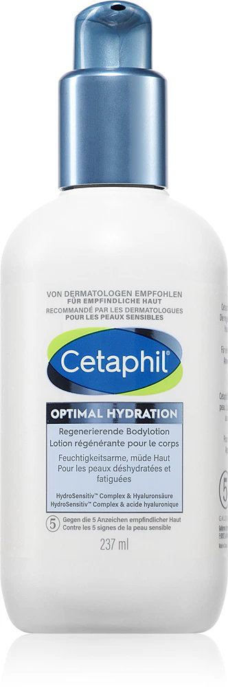 Cetaphil Optimal Hydration body lotion regenerating intensive body milk