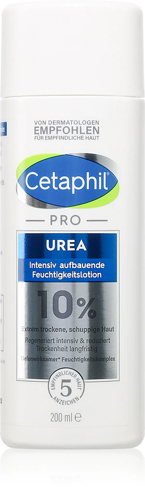 Cetaphil Pro Urea 10% Lotion renewing moisturizing emulsion