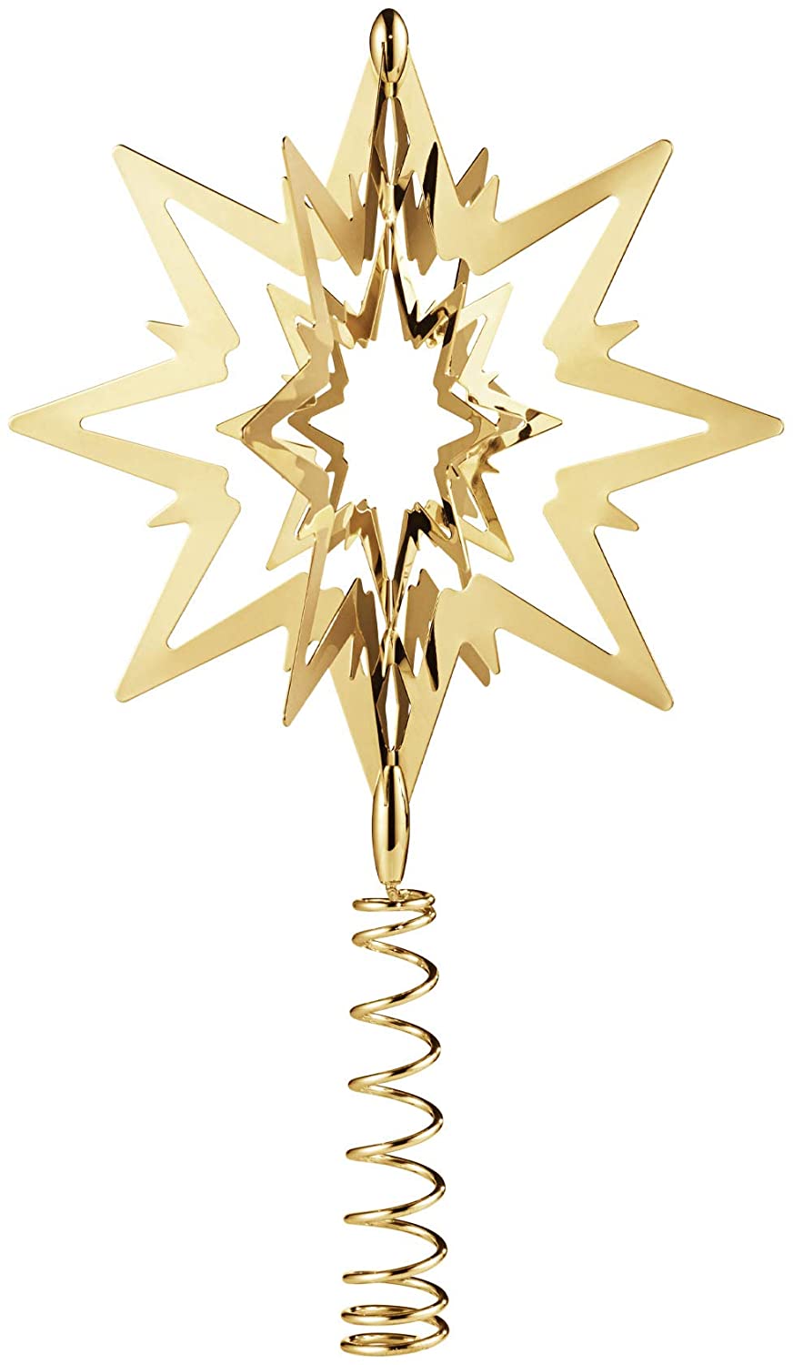 Georg Jensen Gold Plated Small Star