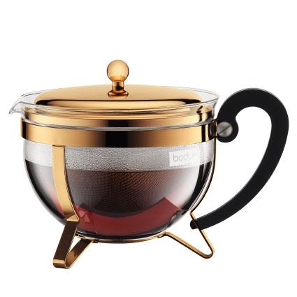 Bodum Chambord Teapot Gold