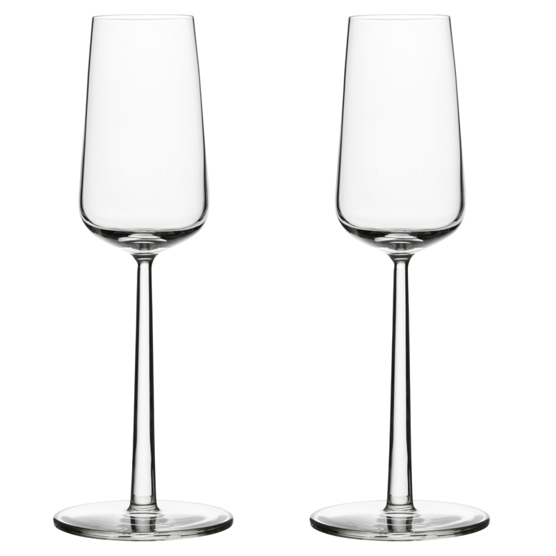 Champagne glass - 210 ml - Clear - 2 pieces Essence Iittala