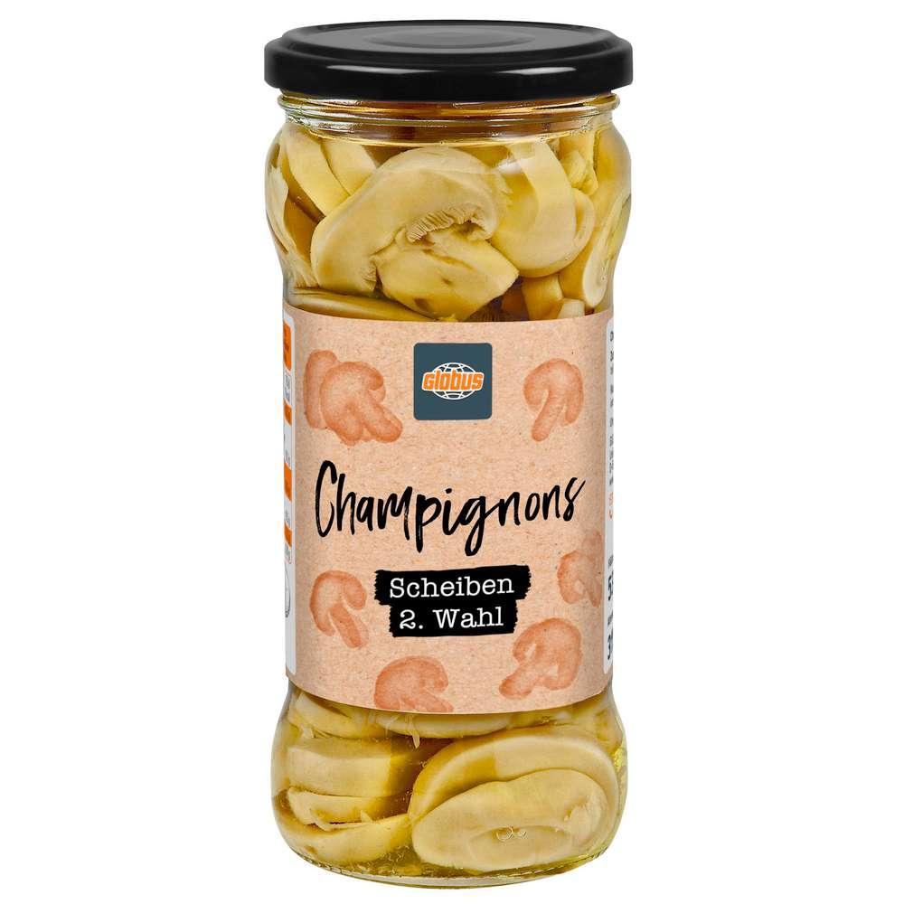 Sliced ​​mushrooms, second choice