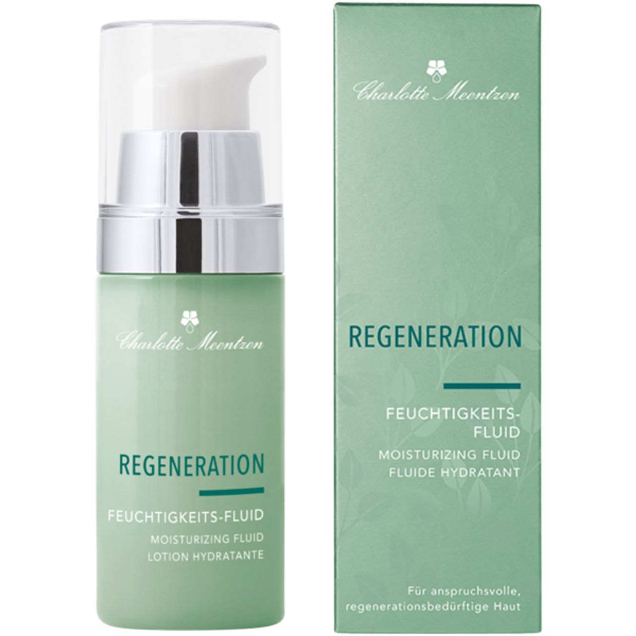 Charlotte Meentzen, regeneration moisturizing fluid