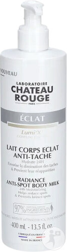 Château Rouge Anti-Spot Radiance Body Lotion Pump Bottle 400ml