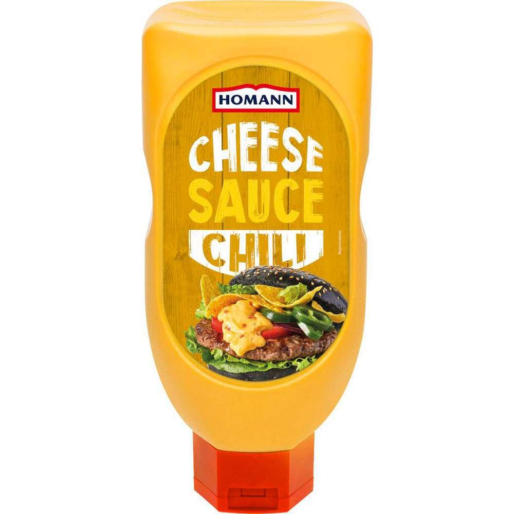 Cheese sauce, chili