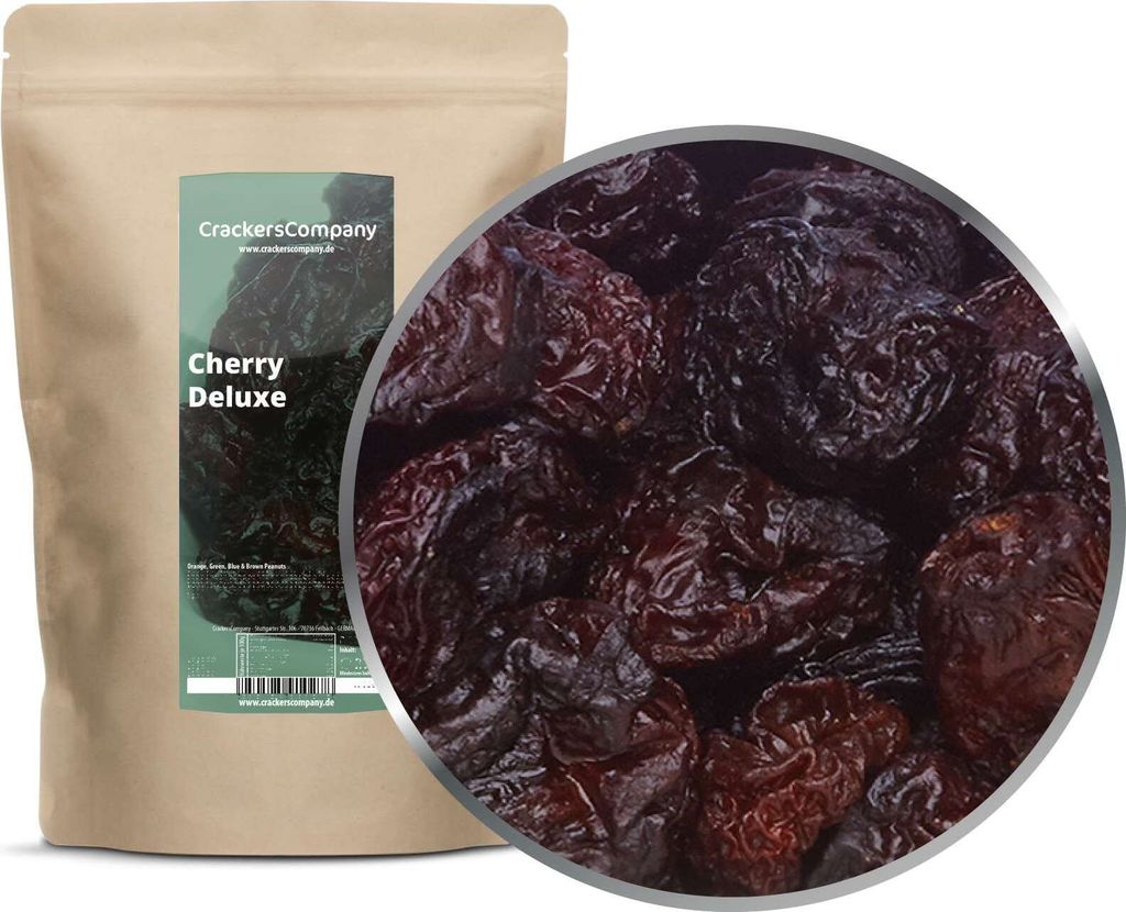 CHERRY DELUXE ZIP bag 600g