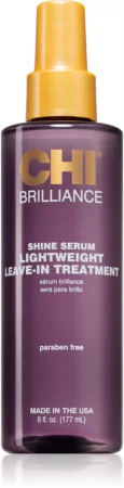 CHI Brilliance Shine Serum Lightweight Leave-in Treatment light serum for shiny and supple hair