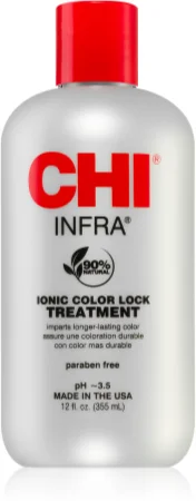 CHI Infra Ionic Color Lock regenerating treatment for colored hair