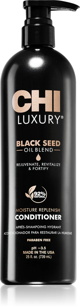 CHI Luxury Black Seed Oil Moisture Replenish Conditioner moisturizing conditioner for easy combing of the hair
