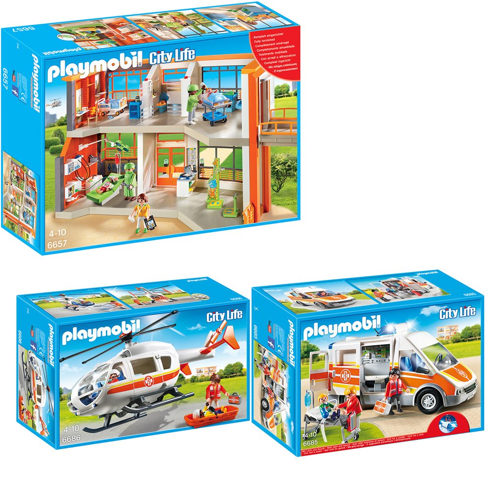 Playmobil Childrens Hospital Part Set