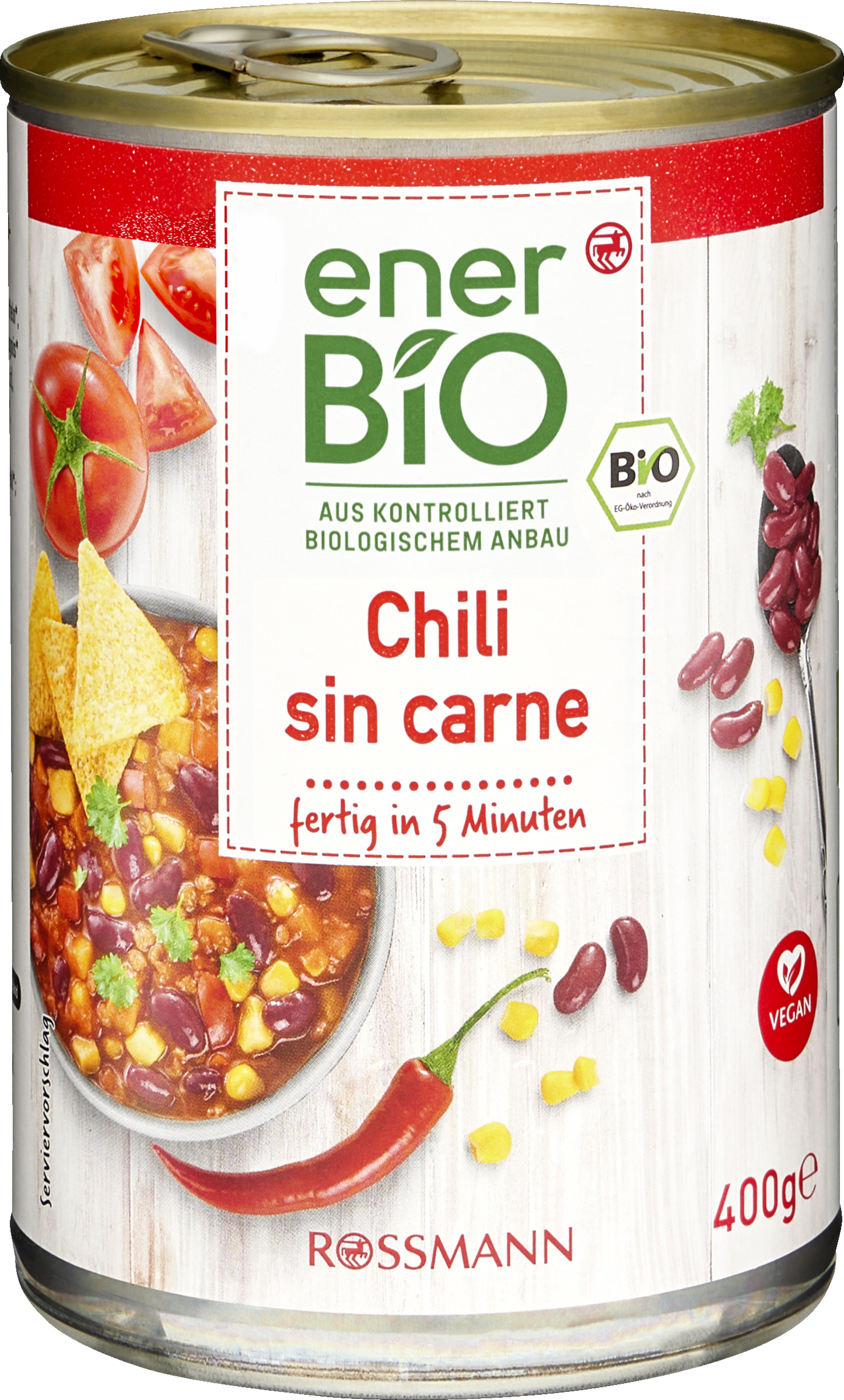 enerBiO Chili sin carne