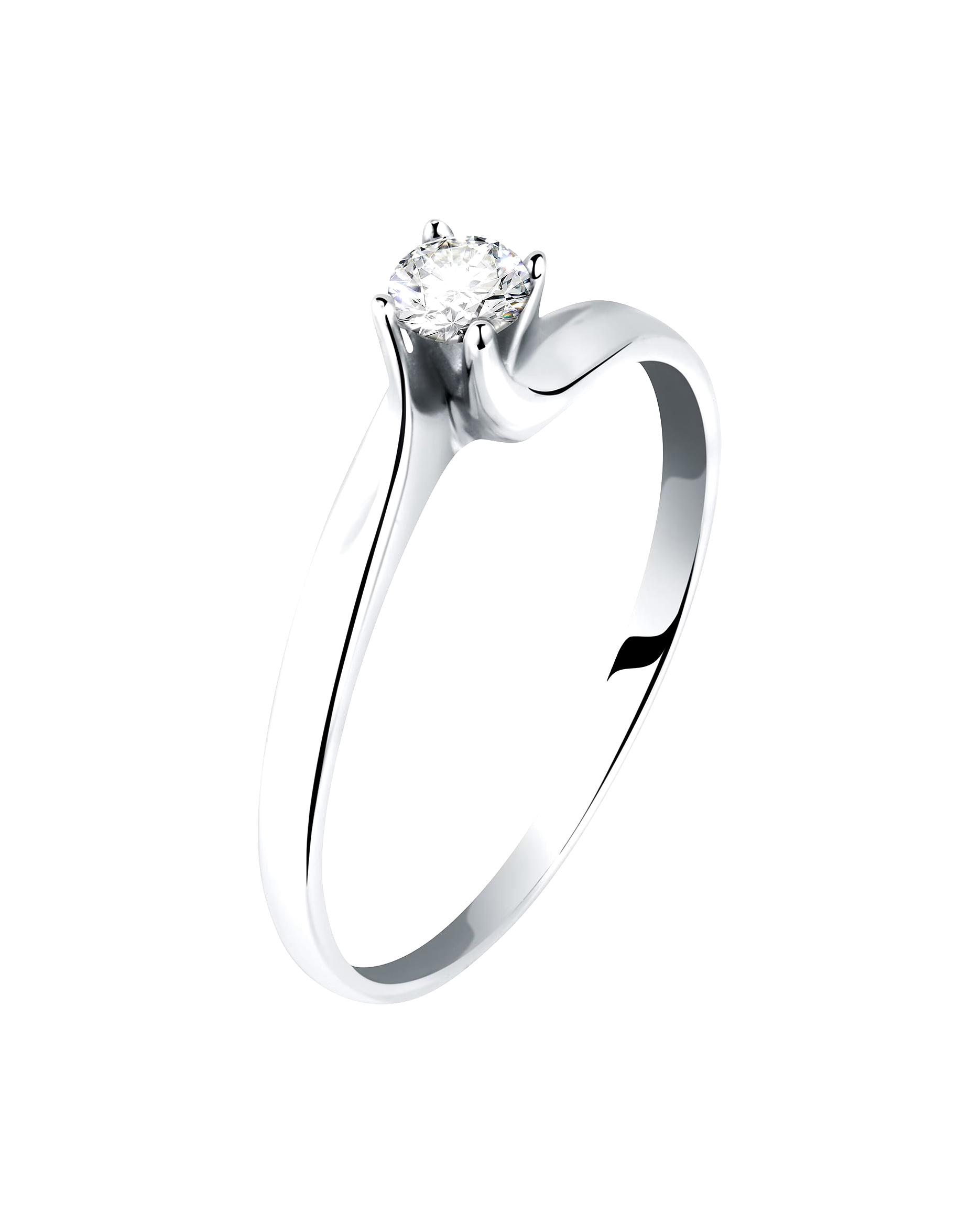 CHRIST ring women's ring 750 white gold