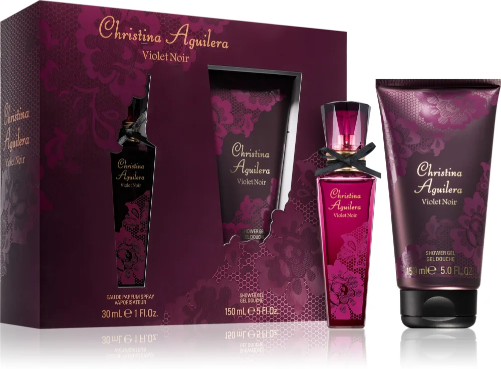 Christina Aguilera Violet Noir Gift Set for Women