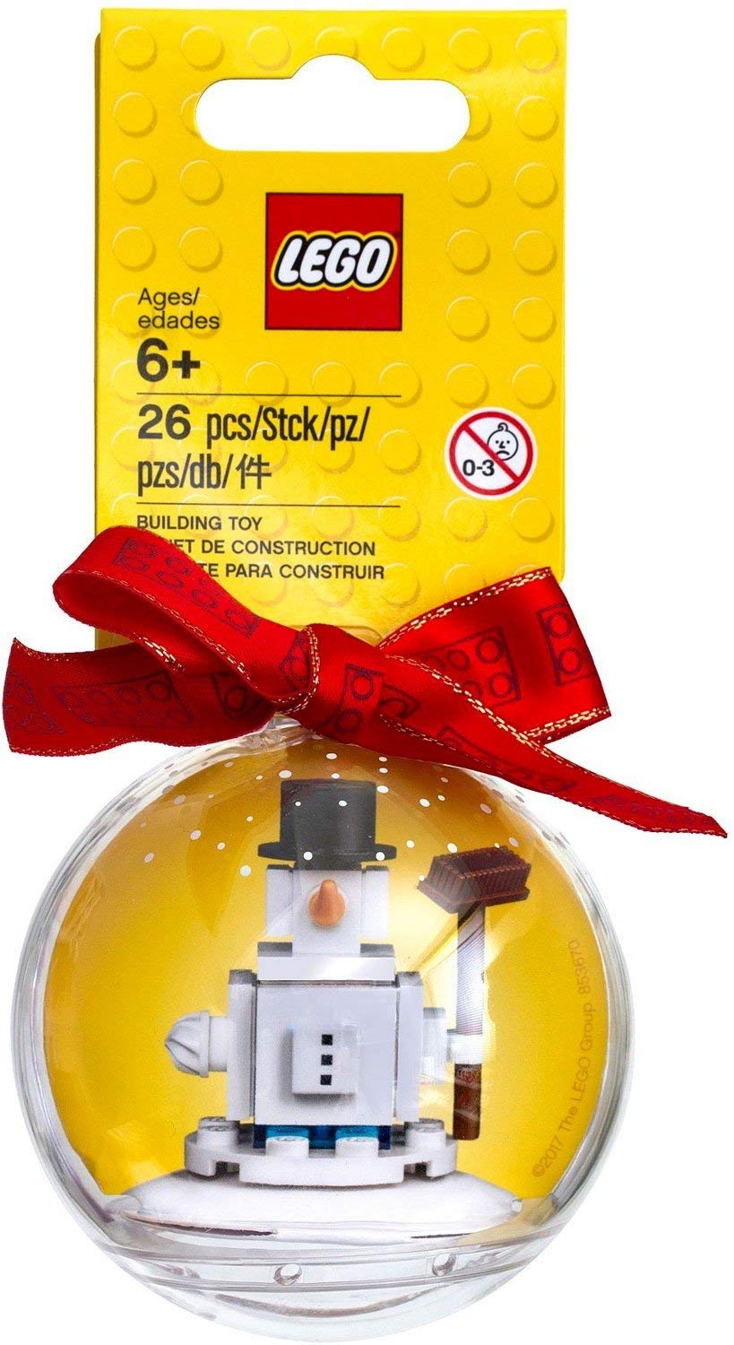 Lego Christmas Ball Snow Globe