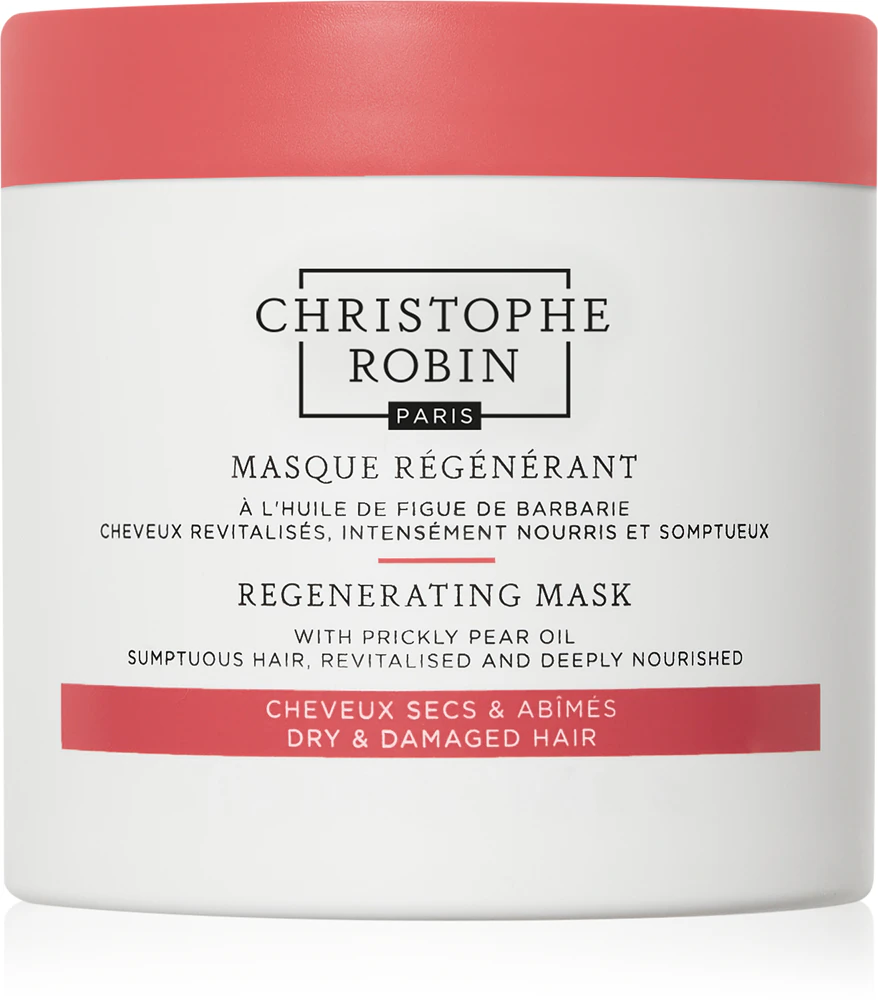 Christophe Robin Regenerating Mask with Prickly Pear Oil Regenerating mask for dry, damaged and colored hair