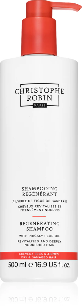 Christophe Robin Regenerating Shampoo with Prickly Pear Oil Regenerating Shampoo