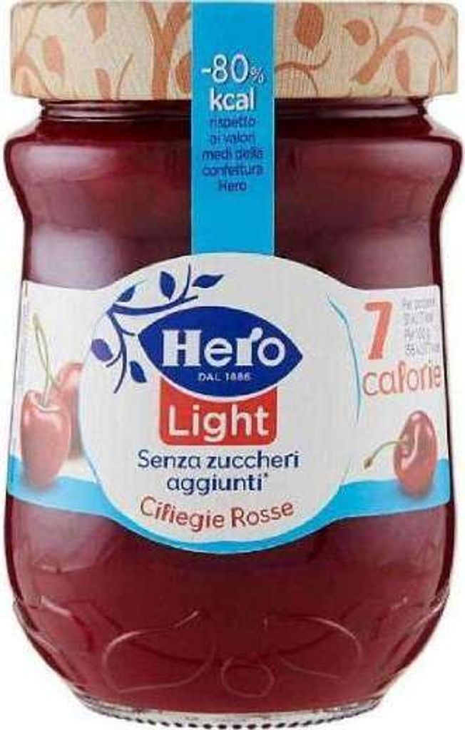 Ciliegie Rosse Leichte Kirschmarmelade 280g - Hero