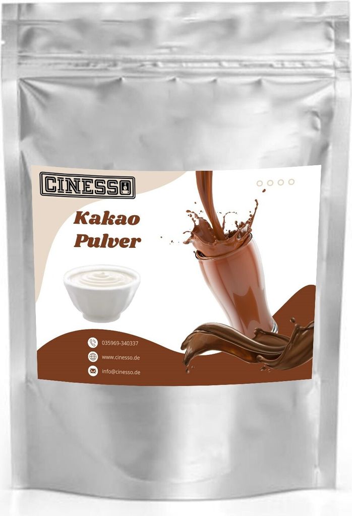 Cinesso Yogurt Cocoa Drinking Chocolate Cocoa Powder – Creamy Yogurt Cocoa Mix, Ideal for Hot & Cold Drinks (100 Kg)