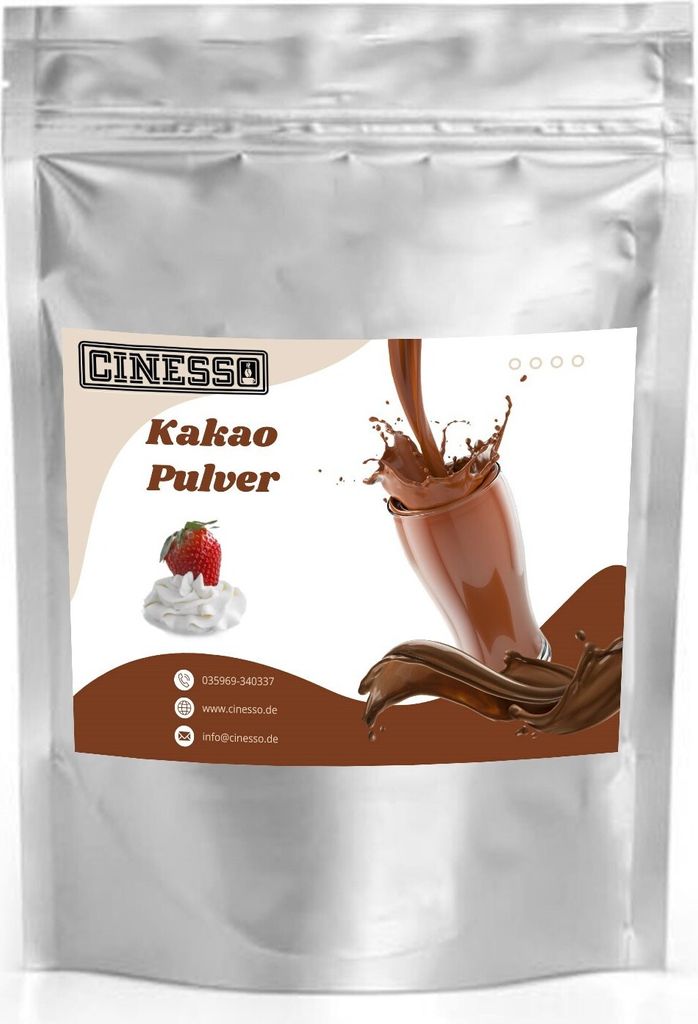 Cinesso Cream Cocoa Drinking Chocolate Cocoa Powder – Creamy & Full-Bodied, 200g, 500g, 1kg, 10kg, 100kg (10 Kg)